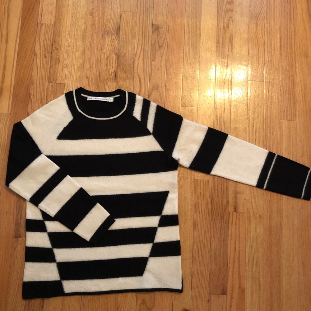 & Other Stories geo pattern sweater